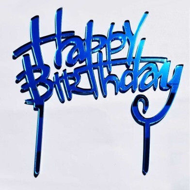 Happy Birthday 3 Süßigkeiten Dekoration für Party