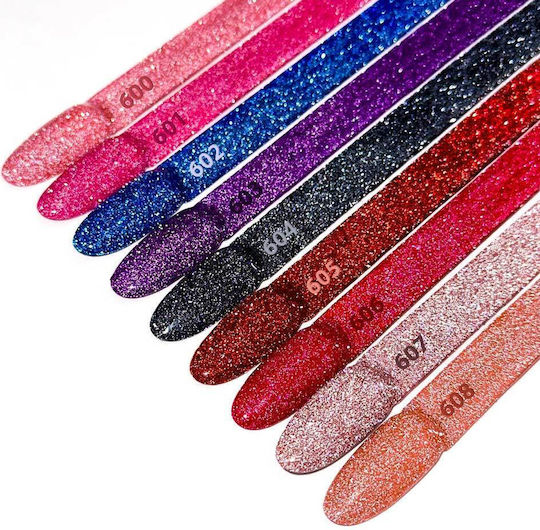Molly Nails Duo Flashing Lights Дълбоко Желание Хибриден Полутраен Лак за Нокти Hema/di-hema Free 8г № 605