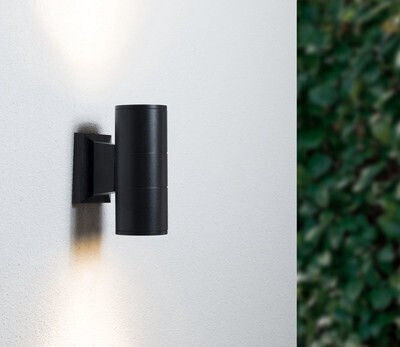 Powertech Wall-Mounted Outdoor Light GU10 IP65 6.5x6.5x16εκ.