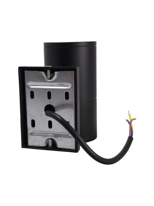 Powertech Επιτοίχιο Εξωτερικό Φωτιστικό GU10 IP65 6.5x6.5x12εκ.