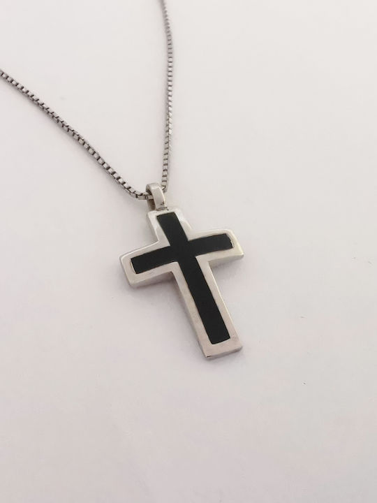 Aris Dentopoulos Jewellery Ασημένιος Σταυρός