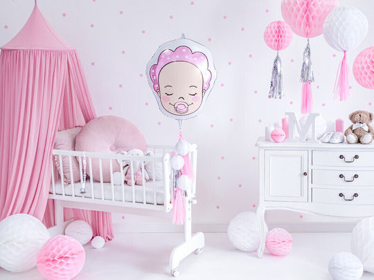 Foil Balloon Baby Girl 40x45cm Mix