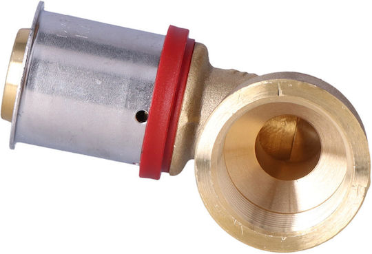 90° Месингова Гъвкава Глава Gw Ultrapress 25 Rp3/4"