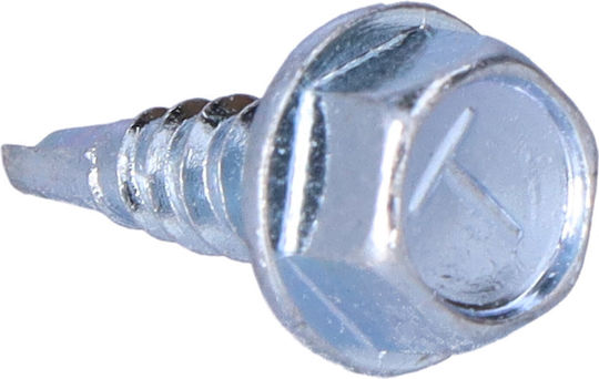 BAKS Βίδα Γαλβανιζέ με Διάμετρο M4.8 και Μήκος 16mm 100τμχ
