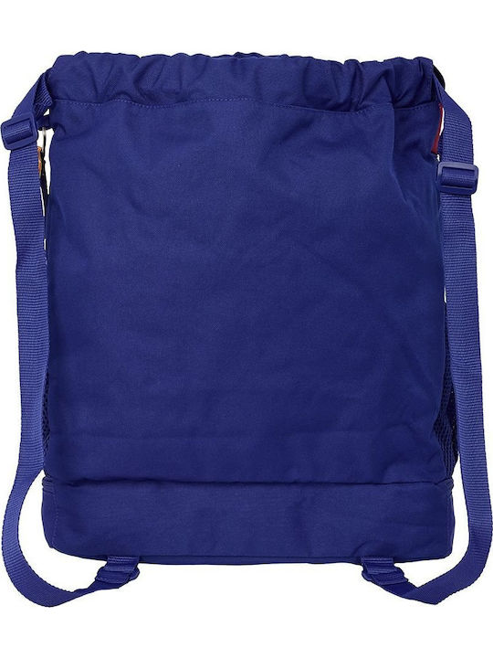 F.C. Barcelona School Bag Backpack Elementary, Elementary Blue 21.9Liters