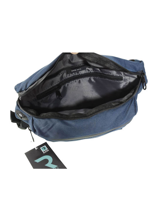 Herren Bum Bag Taille Blau