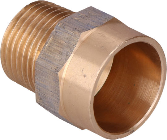 Bronze Nipple 4243g 22x1/2" Lwxgz