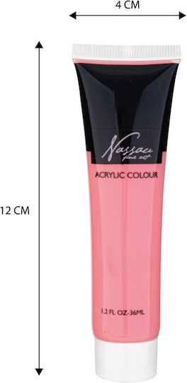 Nassau Fine Art Set Culori Acrilice Pictură 36ml 1buc
