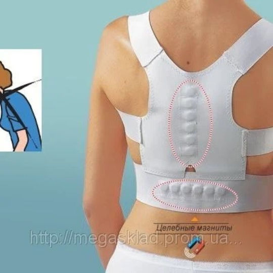 Adjustable Back Corrector Magnetic Support Dr Levine's 1omo62