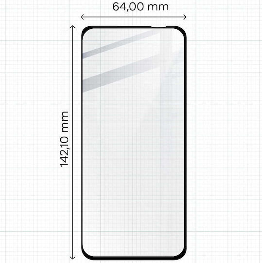 Bizon Glass Edge 2 Tempered Glass Asus Zenfone 10 Black