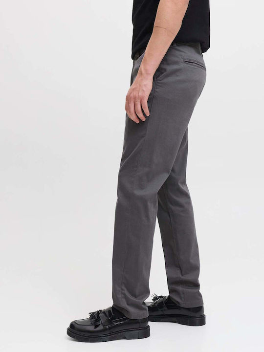 Trousers Chino Elastic in Slim Fit Castlerock