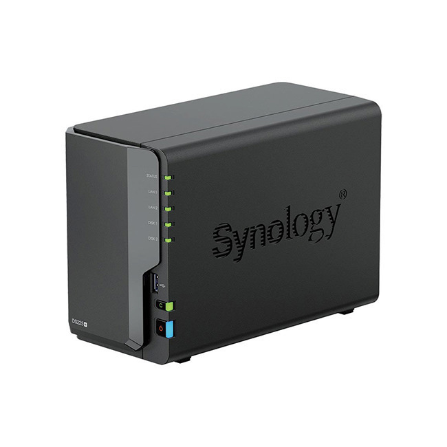Synology DiskStation NAS Tower με 2 θέσεις για HDD/SSD και 2 θύρες Ethernet (DS225+)
