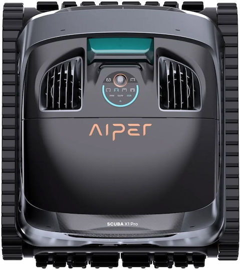 Aiper Scuba X1 Pro Wireless Robotic Pool Cleaner Bottom Walls Waterline for Pools up to 43x35m with 5L Filter Capacity