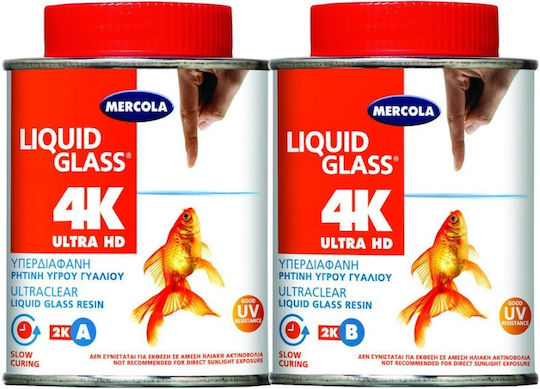 Mercola 4K Ultra HD Ρητίνη Δύο Συστατικών UV Resistant 12kg