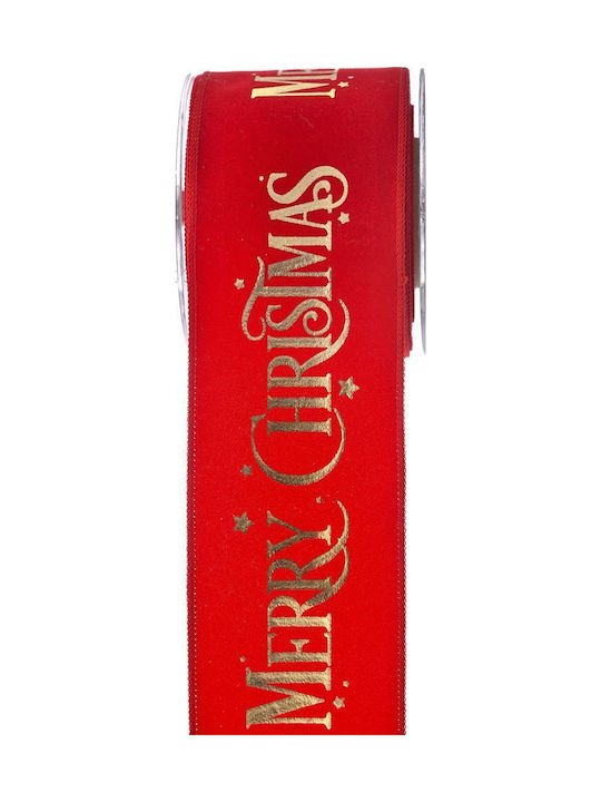 Iliadis Christmas Ribbon Red 900x8cm 1pc