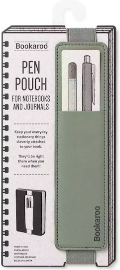 IF Leather Pen Holder Suitable for 2 Pens Green