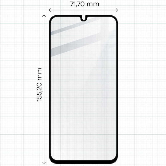 Bizon Glass Edge 2 Tempered Glass Galaxy A15 4g/5g Galaxy A25 5g M15 5g