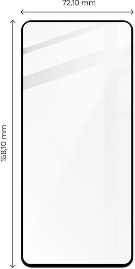 Bizon Glass Edge 2 Tempered Glass Poco X5 Pro Black