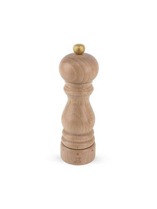 Peugeot Paris Manual Wooden Pepper Mill 18cm Beige