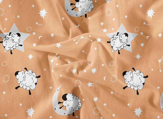 Cotton Market Bettbezug-Set Einzelbett mit Kissenbezug 155x220 Mehrfarbig
