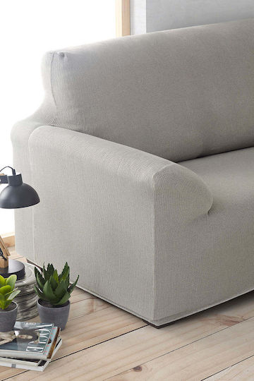 Sofazip Elastische Abdeckung für Dreisitziges Sofa Beige 220εκ. 1Stück SZMONDO3MUSTAR