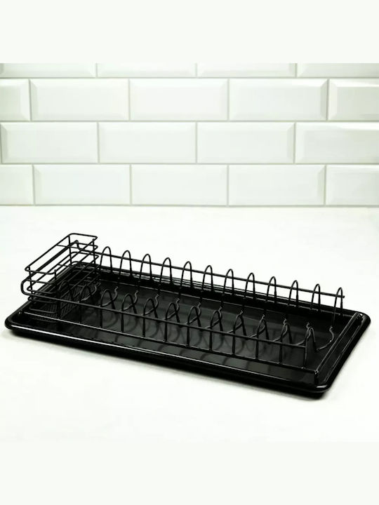 KING Hoff Metallic Black Sink Strainer 50.5x24.5x9.5cm