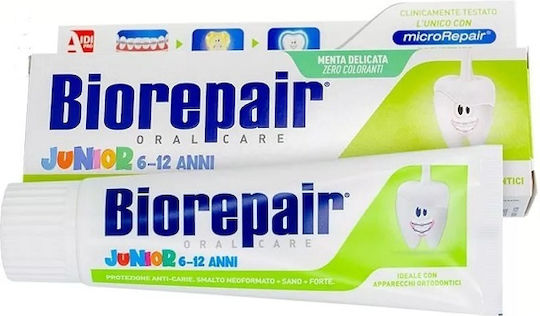 BioRepair Junior Kinderzahnpasta für 6+ Jahre mit Minzgeschmack 50ml