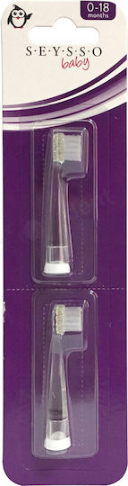 Seysso Replacement Heads for Electric Toothbrush 2 Pieces