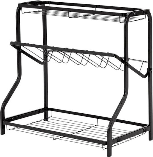 Suport De Scurgere Pentru Tacâmuri Metalic 22x18cm