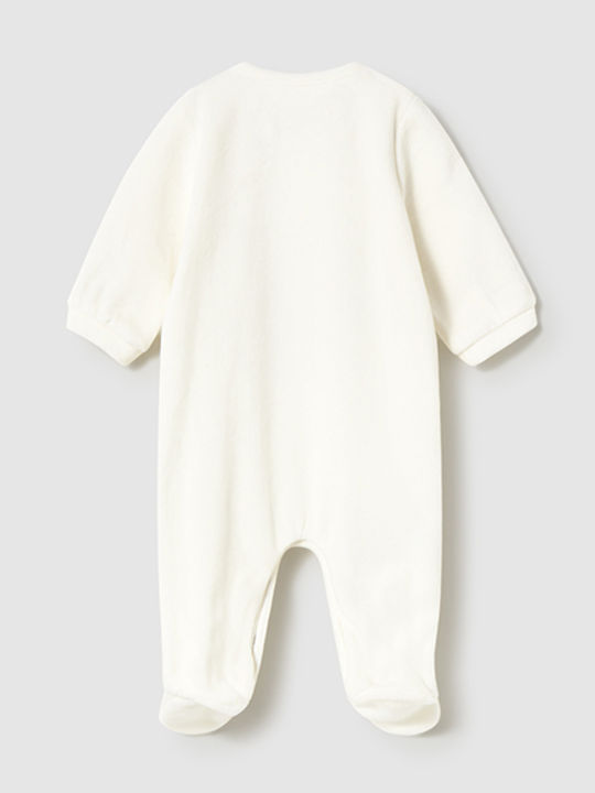Mayoral Baby Bodysuit Long-Sleeved Velvet
