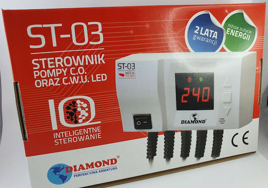Diamond Pump Controller Central Heating Domestic Hot Water Led 230v St-03