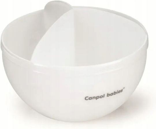Canpol Babies Milchpulverdosierer für 3 Portionen Essen Weißs 1Stück