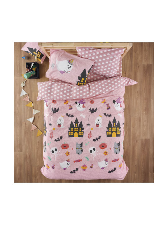 Kentia Kinderdecke Einzel Katabra Pinkmulti Rosa 160x240cm
