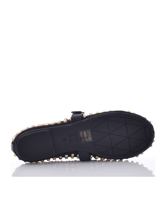 Damen Ballerinas in Schwarz Farbe
