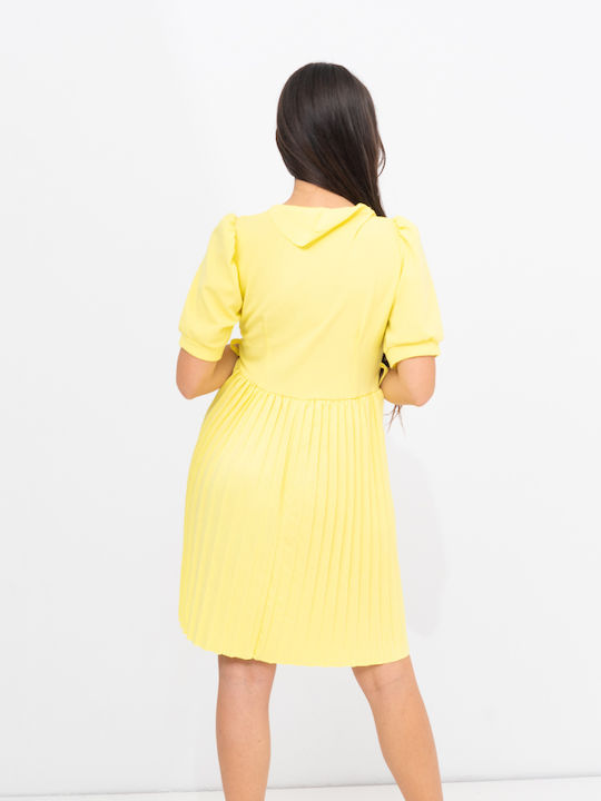 Mini Dress Yellow