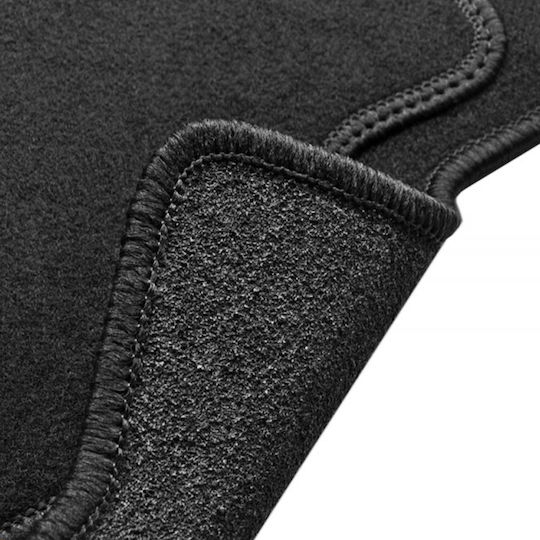 Set Velour Mats Matching Fiat Grande Punto 2005-2012 Blue Edging