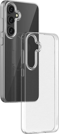 eSTUFF Umschlag Rückseite Silikon Transparent (Galaxy S24 FE)