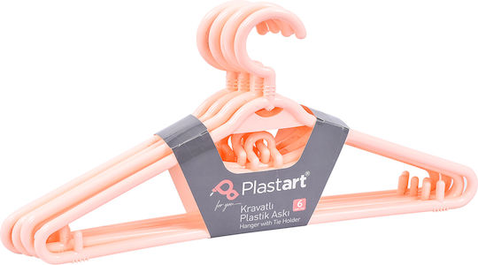 Plast Art Clothes Hanger 6 Pieces