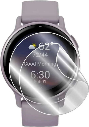 Bizon Glas Uhr Hydrogel Displayschutzfolie Garmin Vivoactive 5 2 Stücke