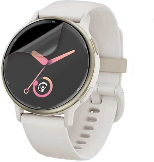 Bizon Glas Uhr Hydrogel Displayschutzfolie Garmin Vivoactive 5 2 Stücke