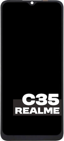 Original Lcd Display Touch Screen Realme C35 Rmx3511 Frame