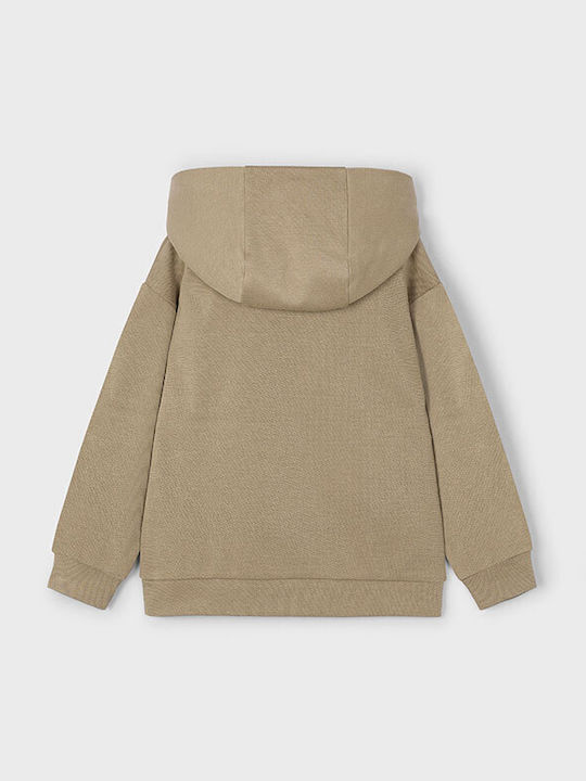 Kids Sweatshirt with Hood Beige