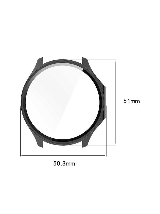 Bizon Case+glass Watch Case Glass Oneplus Watch 3 Oppo Watch X2 Black Bizon Case+glass Watch Case Glass Oneplus Watch 3 Oppo Watch X2 Black