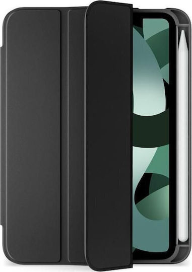 eSTUFF Flip Cover Leather Blacη (iPad Air 11 2024) W128879394