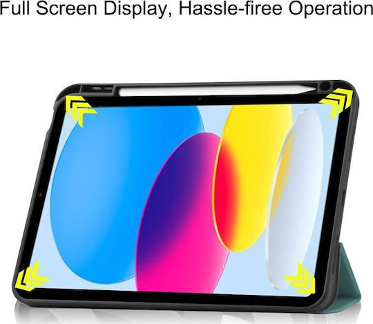 CoreParts Flip Cover Πράσινη (Apple iPad 10th Gen 10.9-inch (2022))