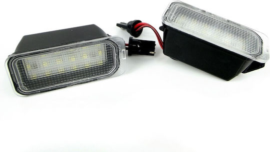 Led License Plate Lights 6000K Cool White 12V Canbus Ford Jaguar
