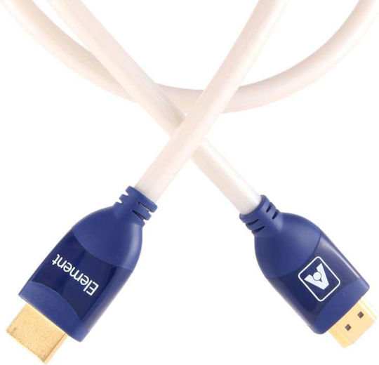 Atlas Cables Element Cable HDMI male - HDMI male 4m Μαύρο