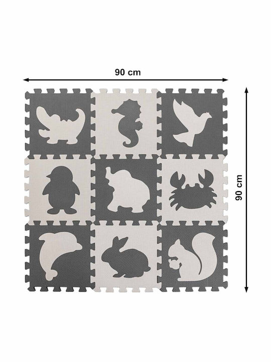 Interactive Floor Puzzle 9 Pieces