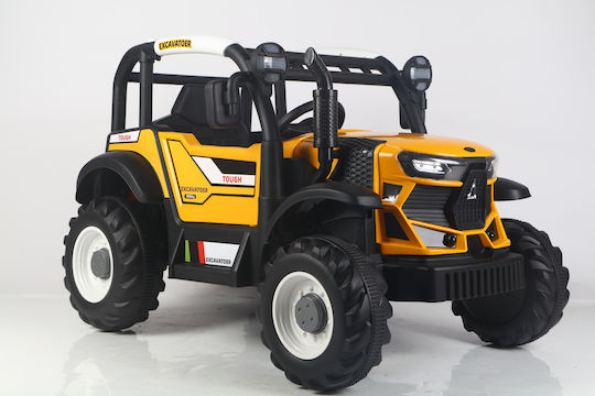 Kids 12V Electric Ride On Tractor Yellow