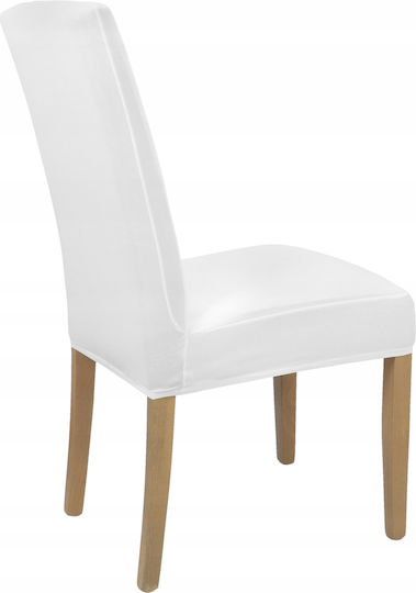 Ubieramy Meble Ελαστικό Κάλυμμα Καρέκλας White